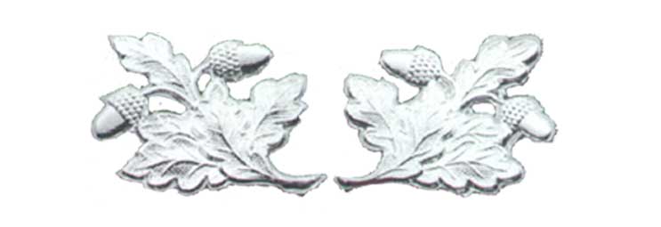 Kragenspiegel kleines Eichenlaub